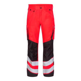 F. Engel - Arbejdsbuks Hi-vis 2545 Rød/sort