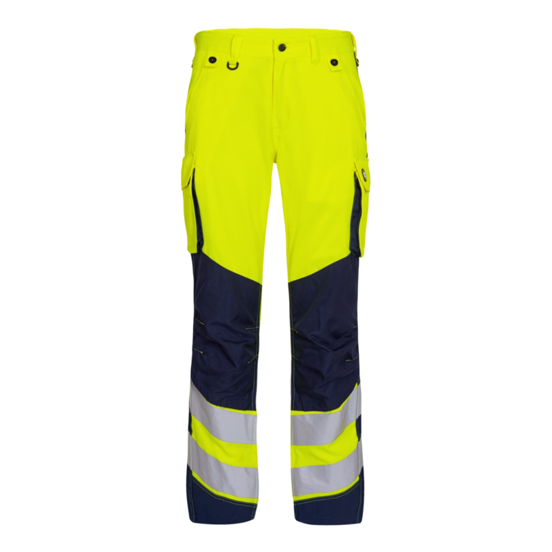 Arbejdsbuks Hi-vis 2545 Gul/blue ink, str. 104
