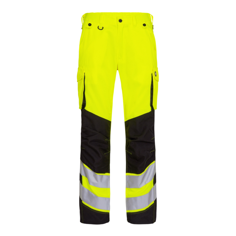 Arbejdsbuks Hi-vis 2545 Gul/sort, str. K128