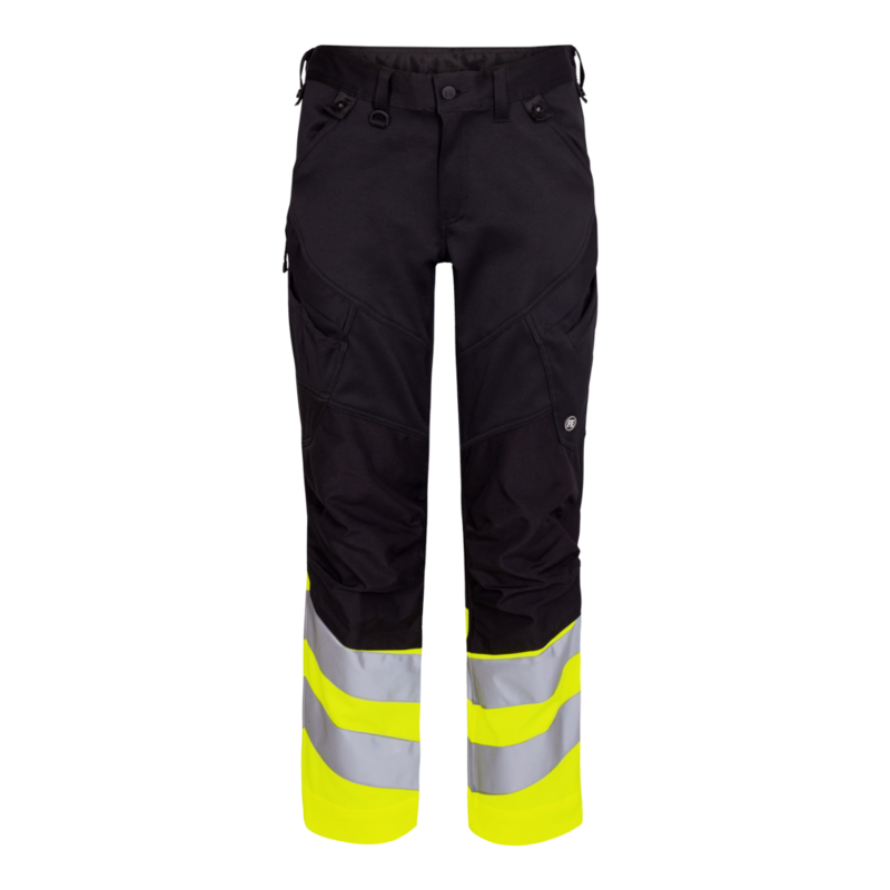 Arbejdsbuks Hi-vis 2546 Sort/gul, str. 112