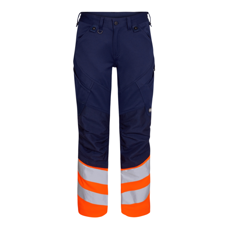 Arbejdsbuks Hi-vis 2546 Blue ink/orange, str. 84
