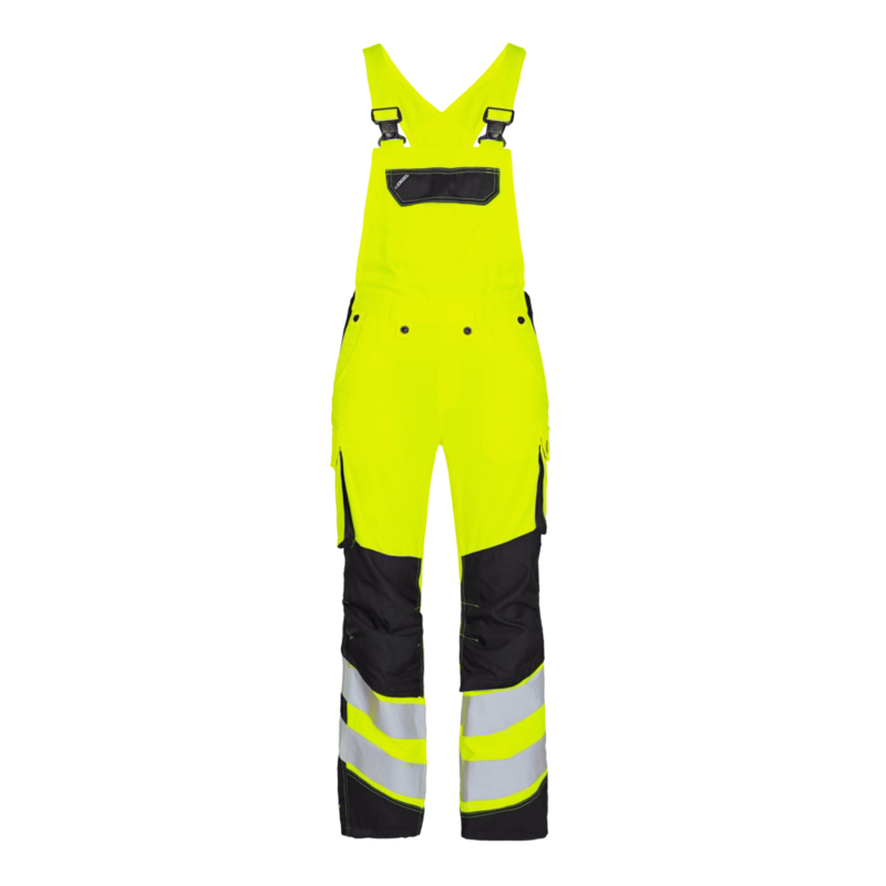 Overalls Hi-vis Dame 3543 Gul/sort, str. 40