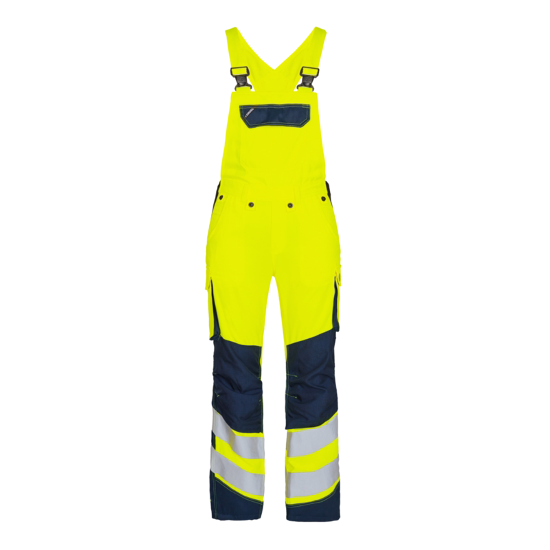 Overalls Hi-vis Dame 3543 Gul/blue ink, str. 48