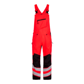 F. Engel - Overalls Hi-vis 3544 Rød/sort