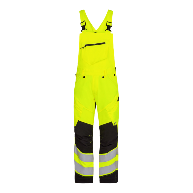 Overalls Hi-vis 3544 Gul/sort, str. 116