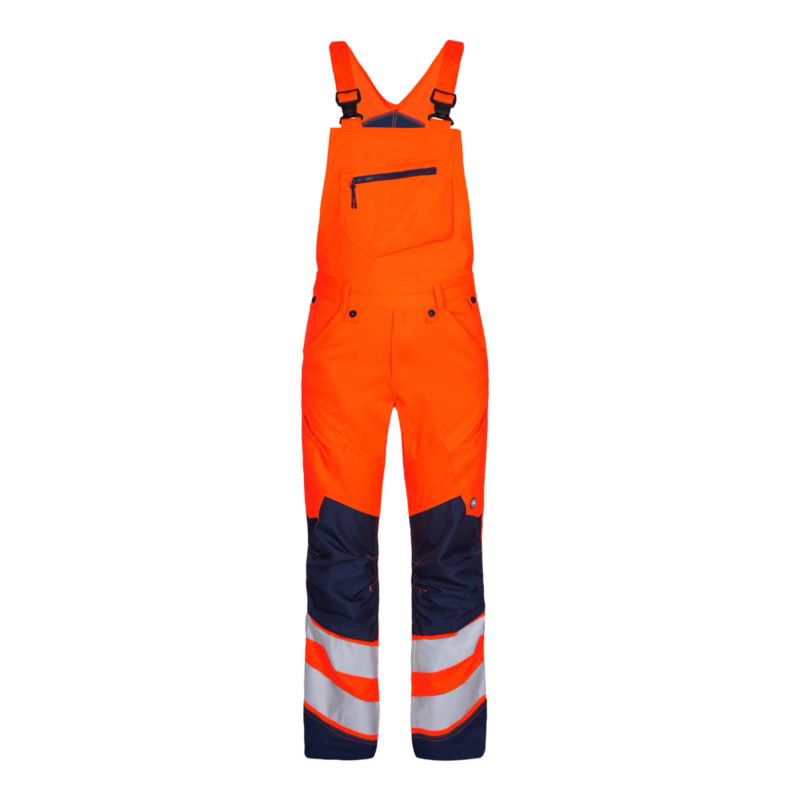 Overalls Hi-vis 3544 Orange/blue ink, str. 72