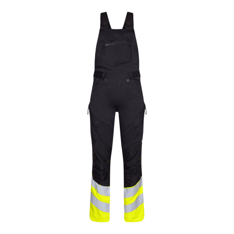 Overalls Hi-vis 3546 Sort/gul, str. K136