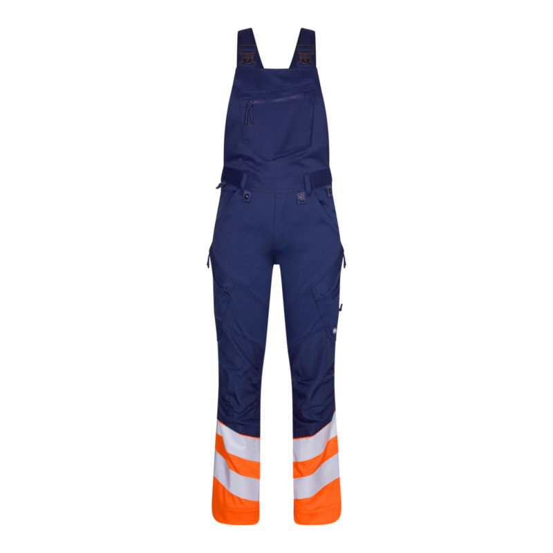 Overalls Hi-vis 3546 Blue ink/orange, str. 96
