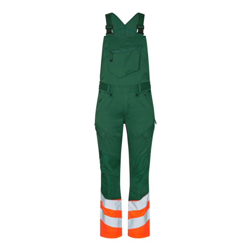 Overalls Hi-vis 3546 Grøn/orange, str. K100