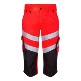 F. Engel - Knickers Hi-vis 6544 Rød/sort