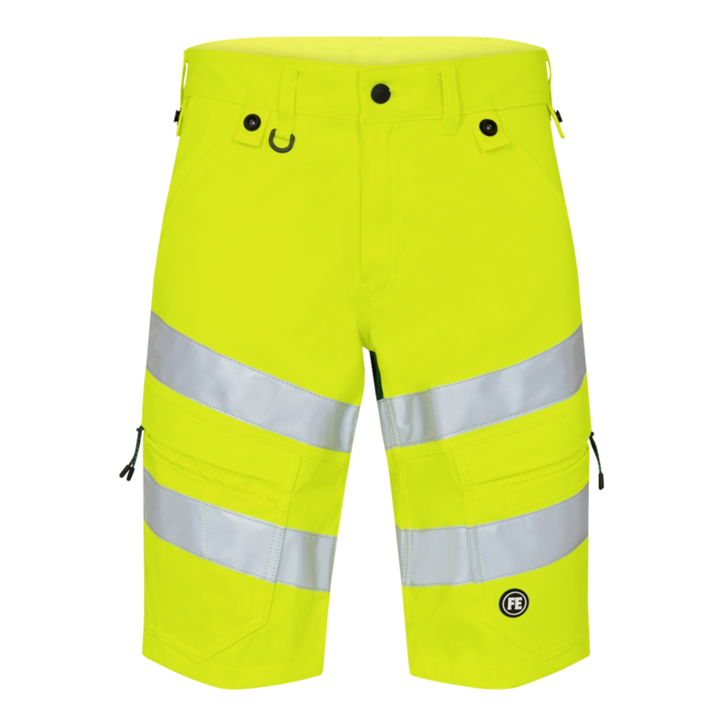 Arbejdsshorts Hi-vis 6546 Gul/grøn, str. 84