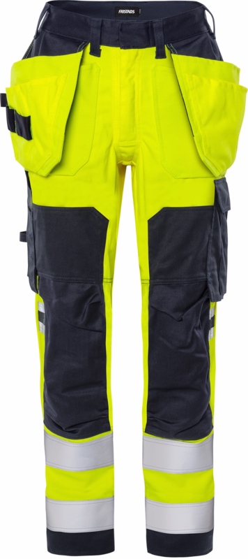 Arbejdsbuks Dame 300374 Hi-vis gul/marine str. 34