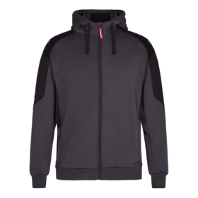 F. Engel - Hættetrøje m/lyn 8820 Antrazitgrå/Sort