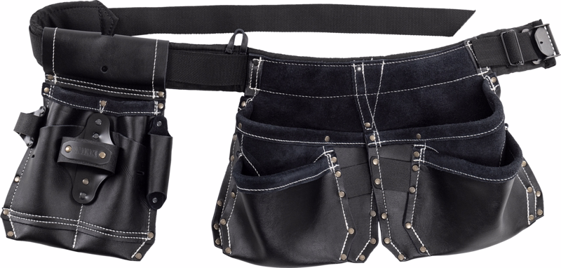 Værktøjsbælte venstre 109284 Sort str. One-size