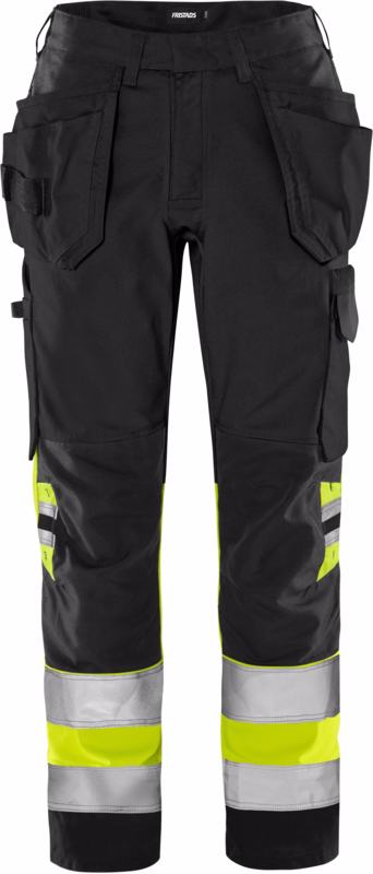 Arbejdsbuks Dame 300529 Hi-vis gul/sort, str. 44