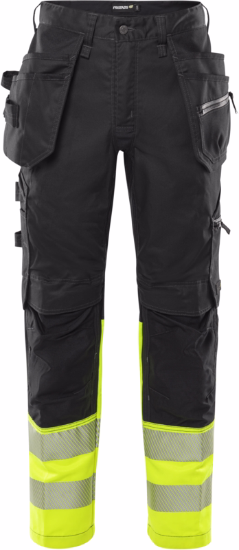 Arbejdsbuks 301441 Hi-vis gul/Sort, str. C46