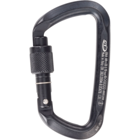 Skylotec - Karabinkrog H-294-SG D-shape Sort 19 mm