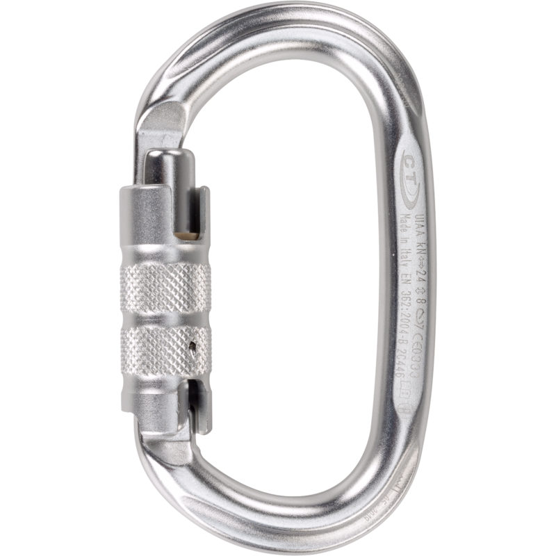 Karabinkrog H-284-TG Pillar Sølv 21 mm