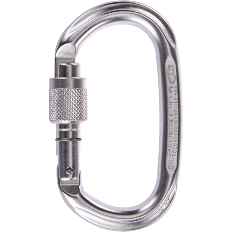 Karabinkrog H-284-SG Pillar Sølv 21 mm