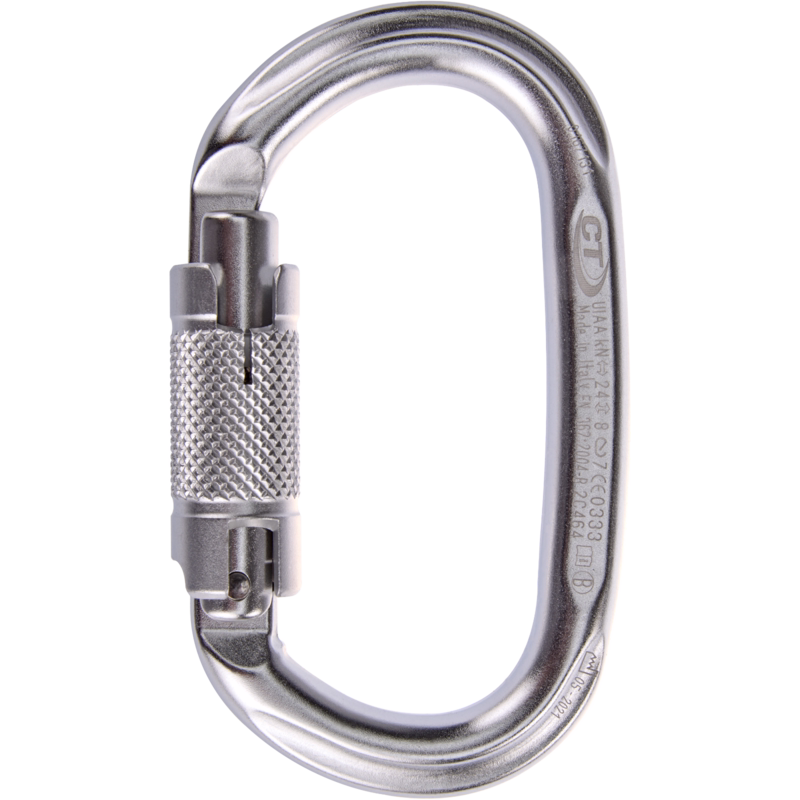 Karabinkrog H-284-WG Pillar Sølv 21 mm