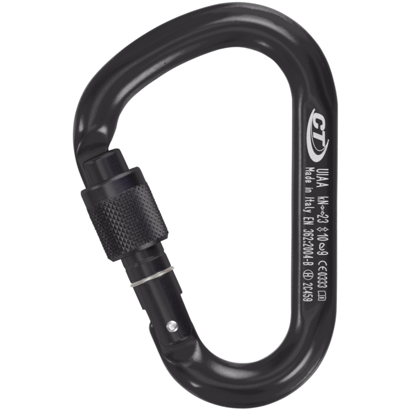 Karabinkrog H-290-SG Snappy Sort 22 mm