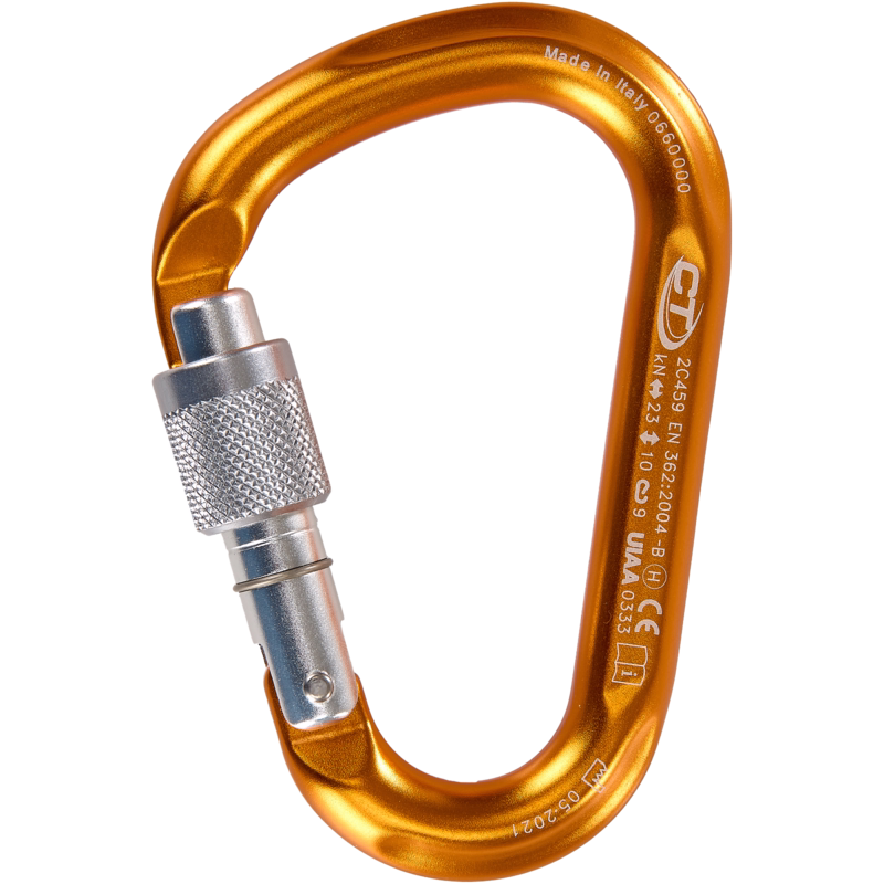 Karabinkrog H-288-SG Snappy Orange 22 mm