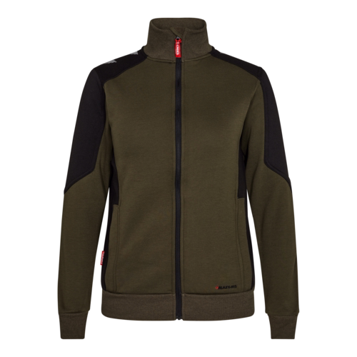 Cardigan Dame 8825 Forest Green/Sort, str. XS