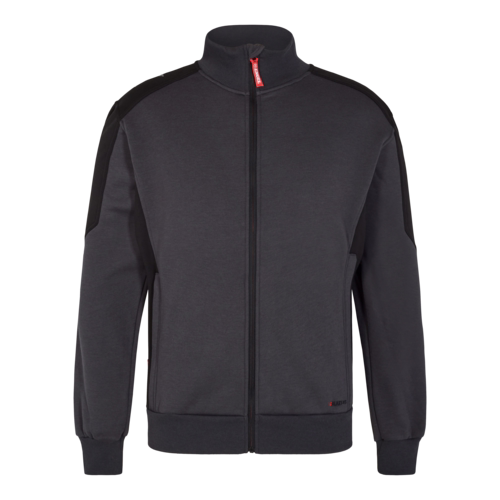 Cardigan 8830 Antrazitgrå/Sort, str. L