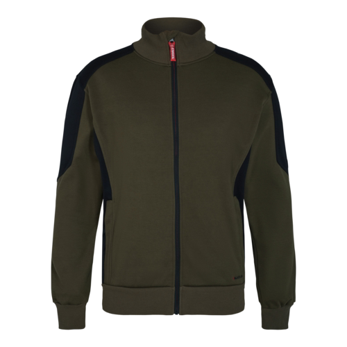 Cardigan 8830 Forest Green/Sort, str. XS