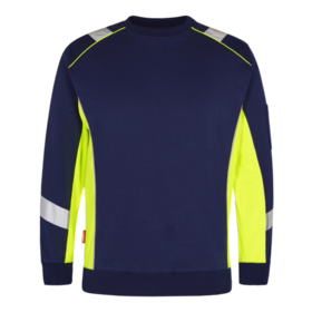 F. Engel - Sweatshirt 8871 Blue Ink/Gul