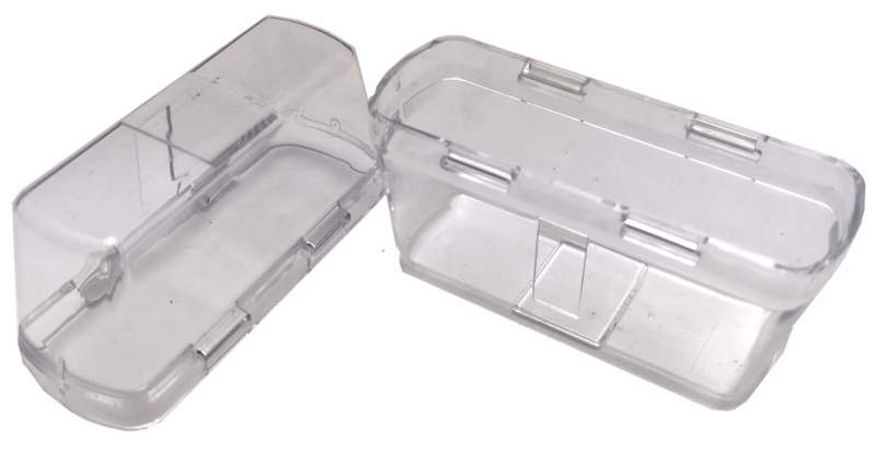 Hætte klar 96mm smal t/nødudgang, ps á 10 stk