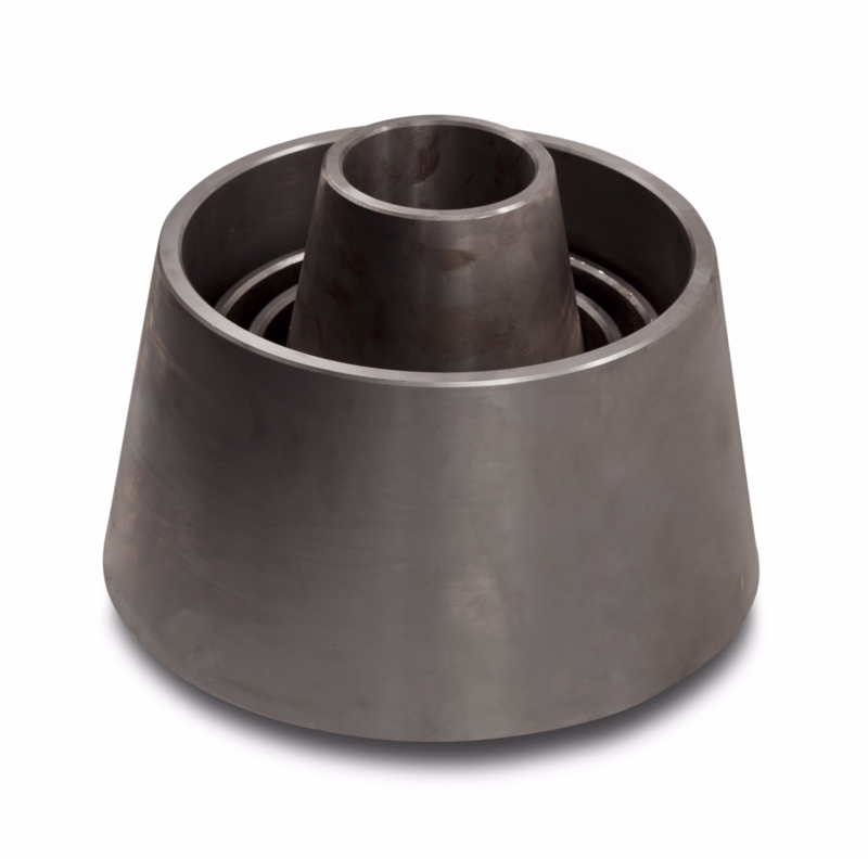 Kegle til stålrørs-indbankning Ø180-240 mm