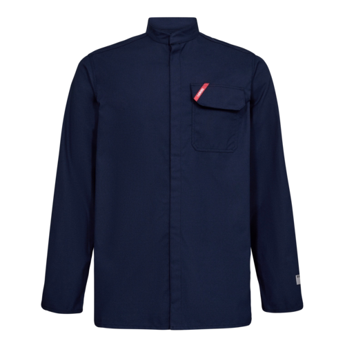 Arbejdsskjorte Hi-vis 7005 Marine, str. 41/42