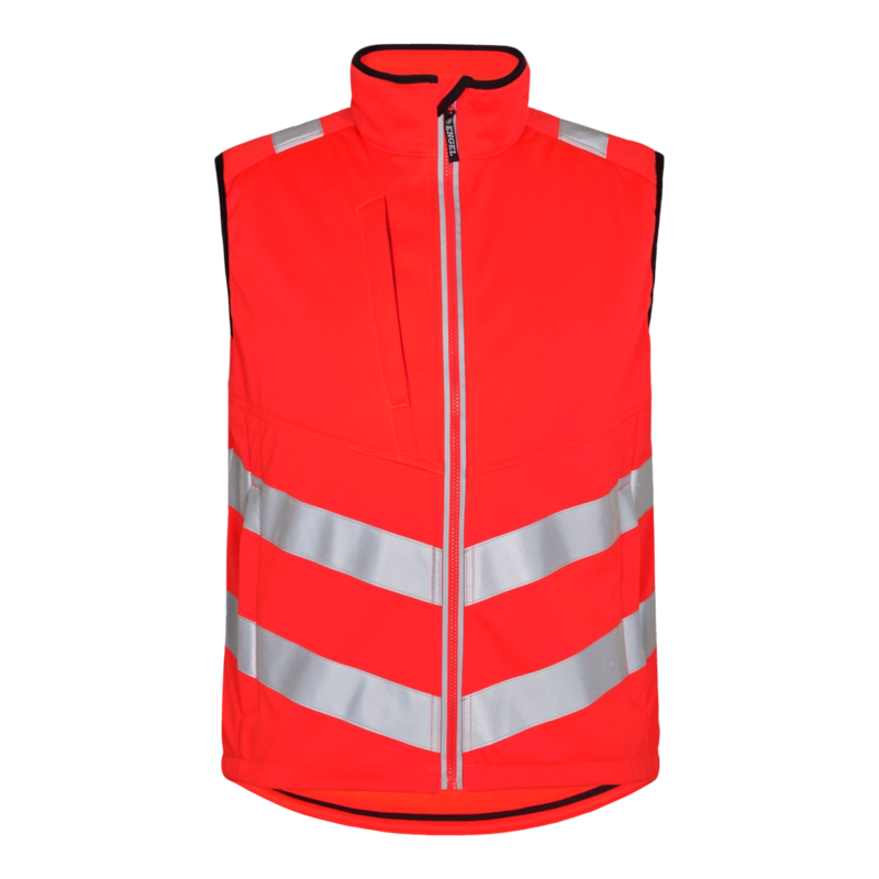 Softshell vest Hi-vis 5156 Rød, str. XL