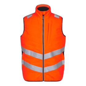F. Engel - Vest Hi-vis 5159 Orange/Antrazitgrå