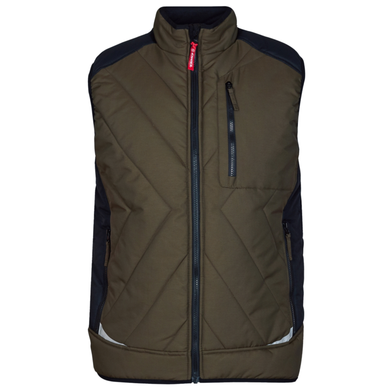 Vintervest 5850 Forest Green/Sort, str. L