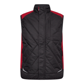 F. Engel - Vintervest 5850 Antrazitgrå/Tomato Red