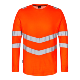 F. Engel - T-shirt L/Æ Hi-vis 9545 Orange