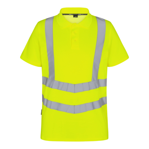 Poloshirt Hi-vis 9546 Gul, str. 3XL