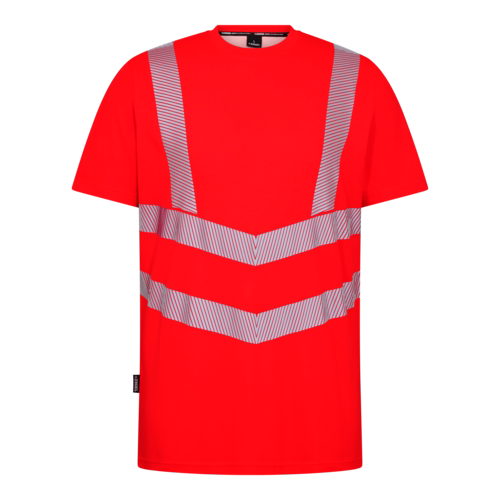 T-shirt Hi-vis 9554 Rød, str. XS