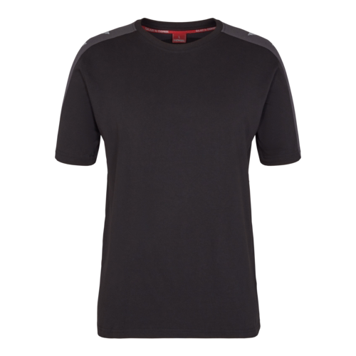 T-shirt 9810 Sort/Antrazitgrå, str. L