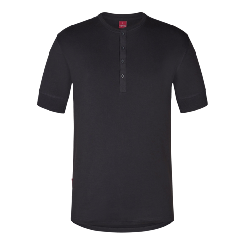 T-shirt Grandad 9256 Antrazitgrå, str. 5XL