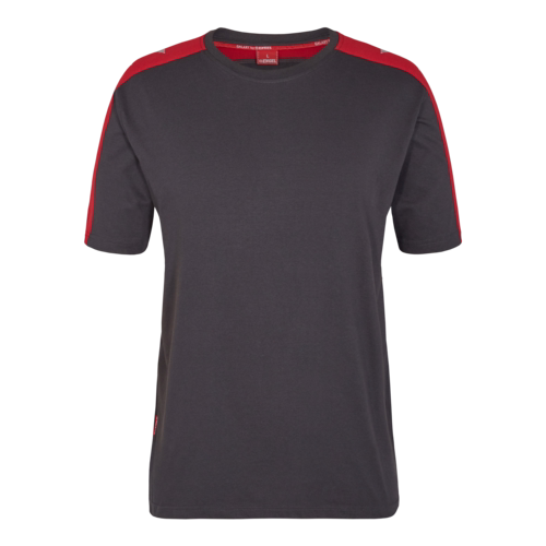 T-shirt 9810 Antrazitgrå/Tomato Red, str. M