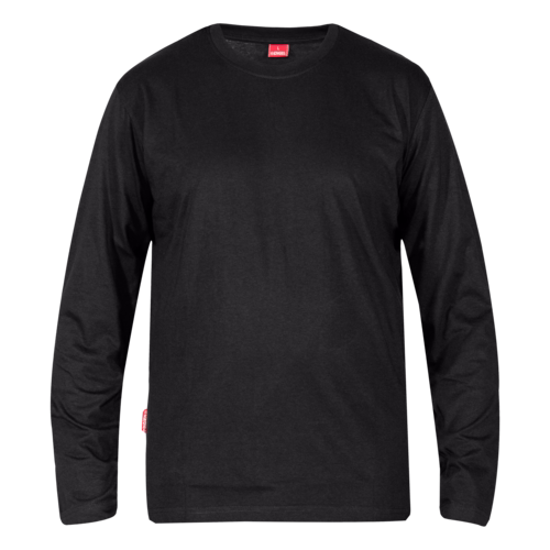 T-shirt L/Æ 9065 Sort, str. 3XL