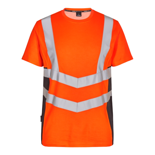 T-shirt Hi-vis 9544 Orange/Antrazitgrå, str. 6XL
