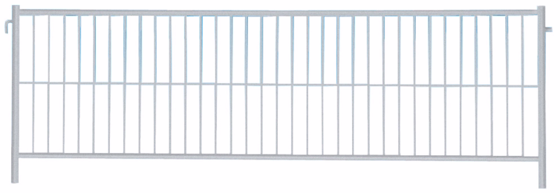 Byggepladshegn TYP A 3,5x1,2 m