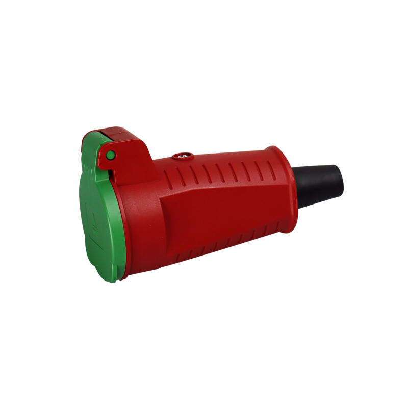 Forlængerled m/jord 16A, 240V