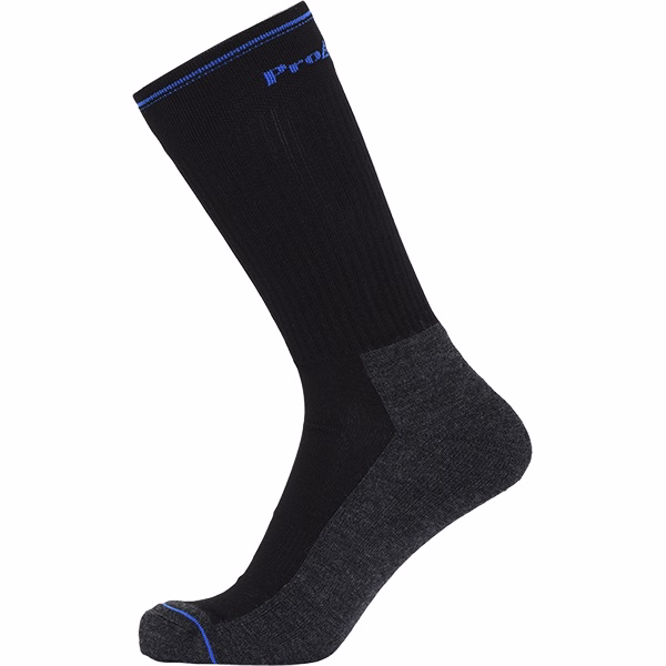 Strømper 490-82-9 2-par Sort/blå, str. 37/40