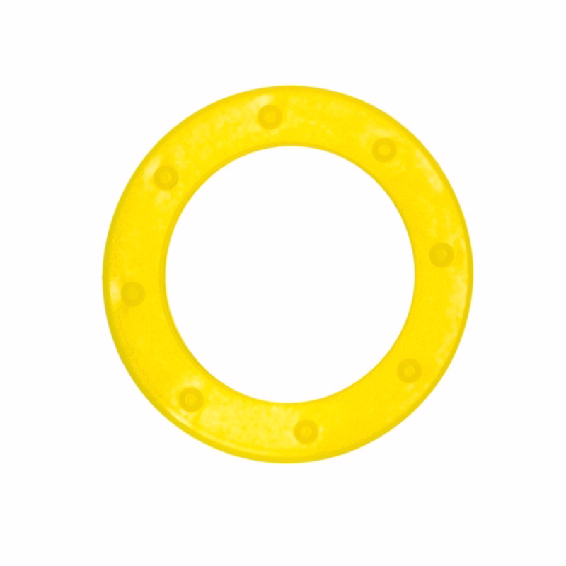 Nøglehætter plast Ø29mm gul á 100 stk