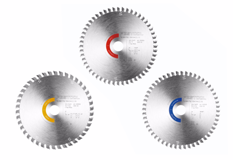 Rundsavklingesæt KSB-SORT/3 W/L/A Ø160x1,8mm